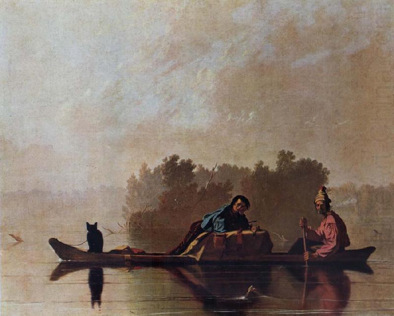 George Caleb Bingham Fur Traders Descending the Missouri china oil painting image